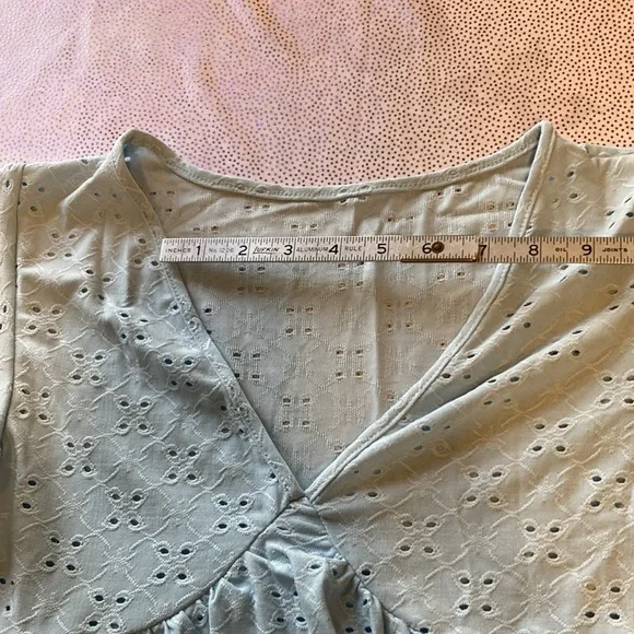 SHEIN Frenchy Butterfly Sleeve V Neck Schiffy Dress size S NWT - Picture 11 of 13